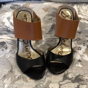 Sam Edelman Women's Black and Brown Sandals